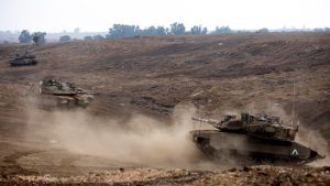 Tanques Israelies en el Golan